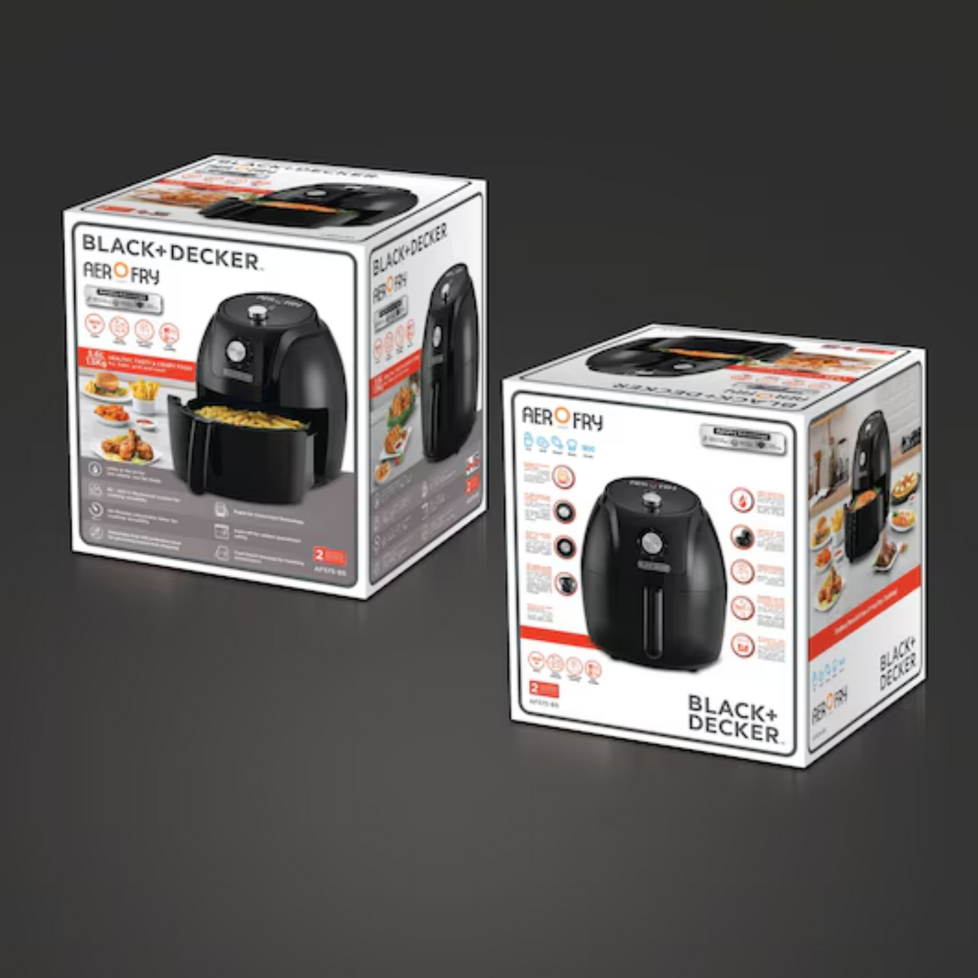 Brown Box Black+Decker Aerofry – Mechanical Control Air Fryer