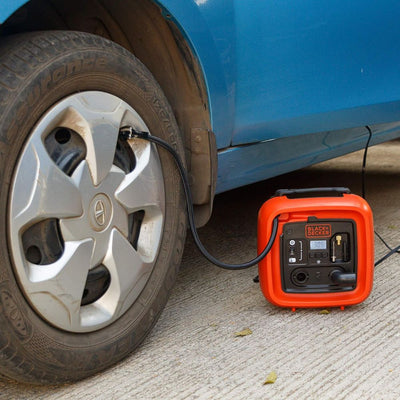 12V 160 PSI Portable Electric Air Inflator Compressor for Bike, Cars, Inflatables and Sports Balls
