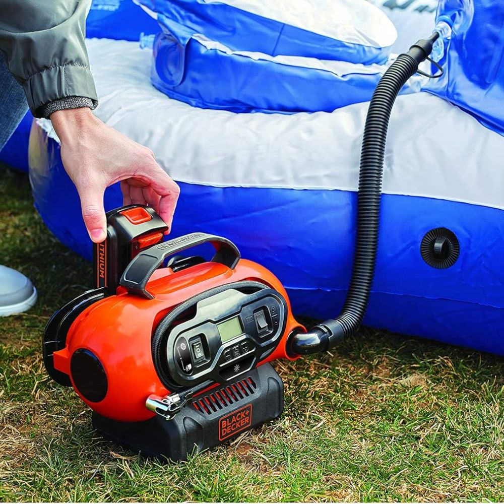 BLACK DECKER 18V 12V Air Compressor Tire Inflator The Grazie