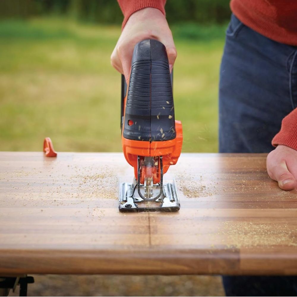 BLACK DECKER 18V Cordless Pendulum Electric Jigsaw The Grazie
