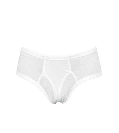 Alphabet Boys Brief  White 6 Pack (9/10yrs)