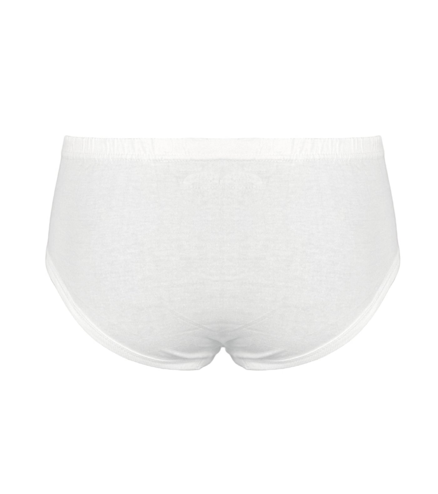 Alphabet Boys Brief  White 6 Pack (7/8yrs)