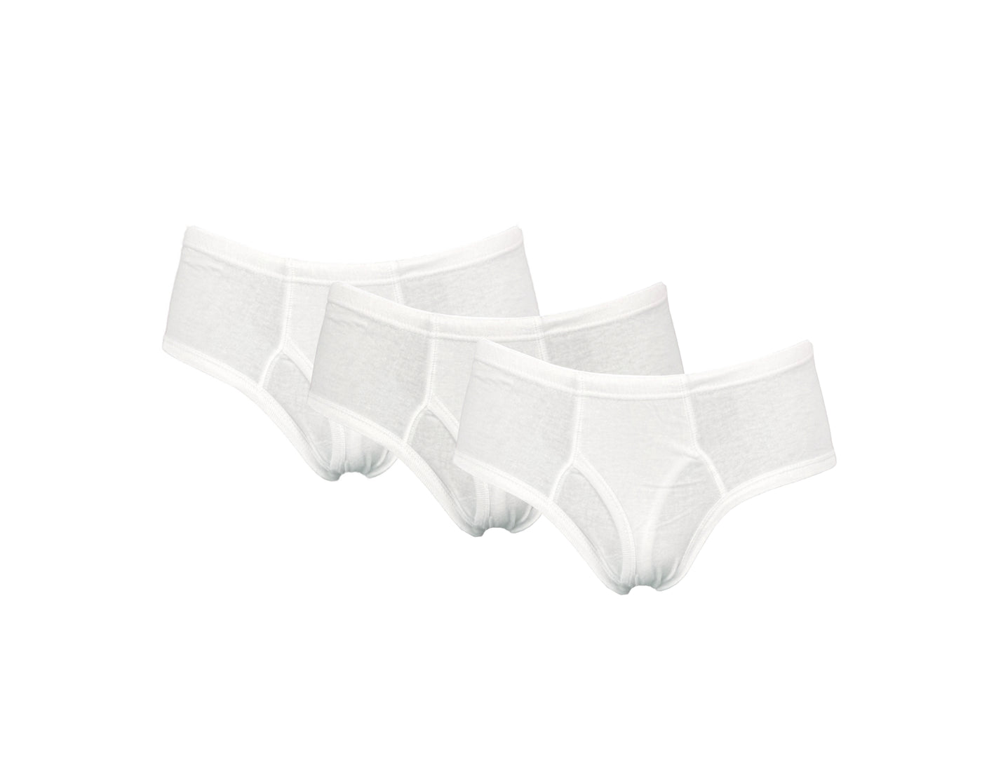 Alphabet Boys Brief  White 6 Pack (13/14yrs)