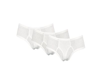 Alphabet Boys Brief  White 6 Pack (13/14yrs)