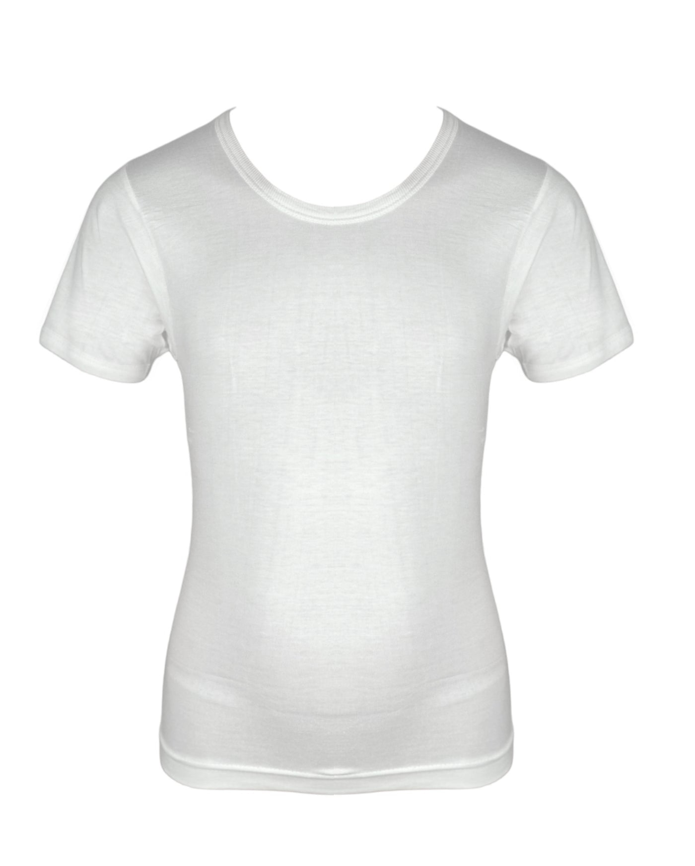 Alphabet Boys T-Shirt White 6 Pack (7/8yrs)