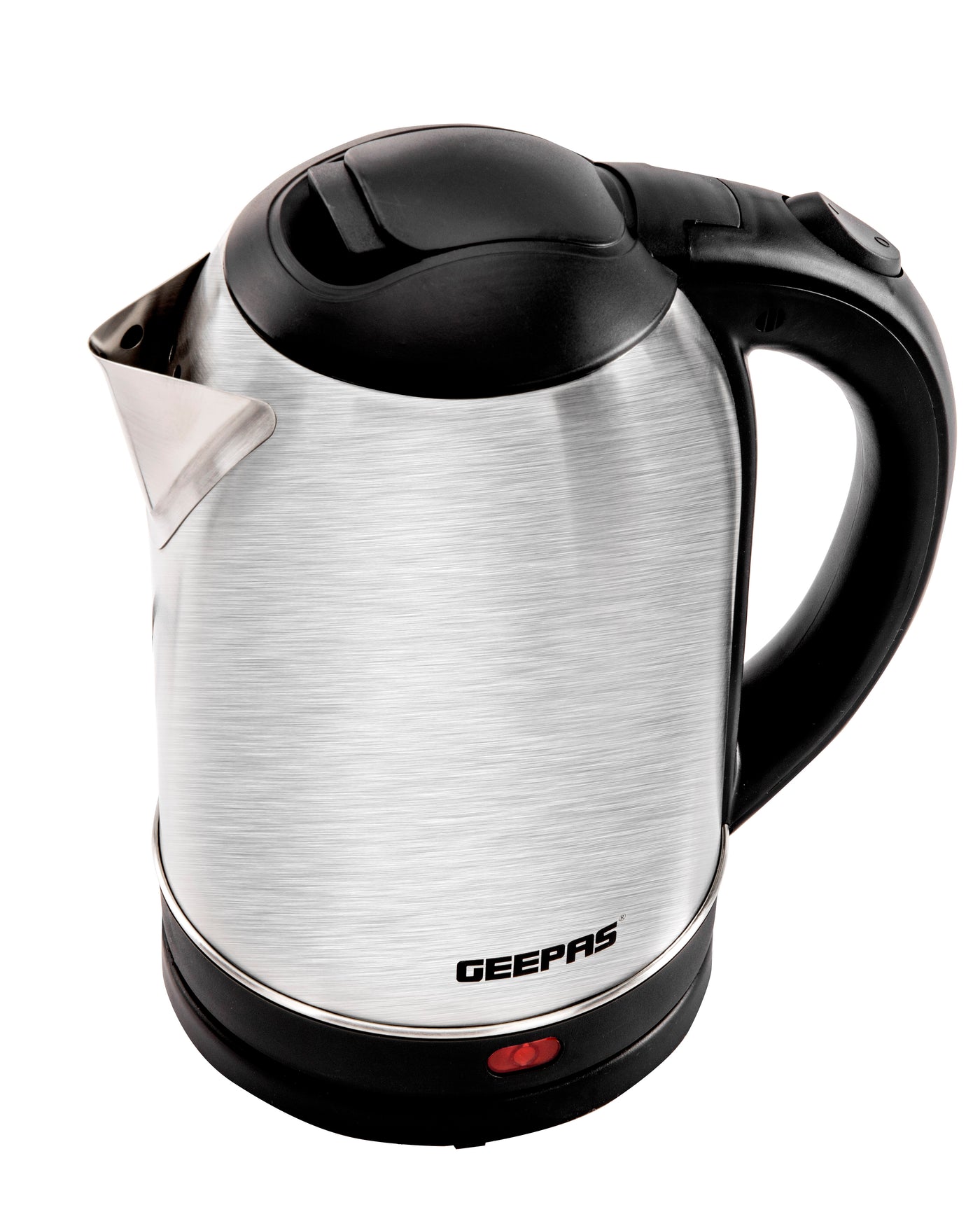 Stainless Steel Electric Kettle With Auto Shutt off and Boil Dry Protection 2 L 1800 W GK5466B Silver/Black