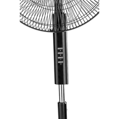 16 Inch Pedestal Stand Fan - Black