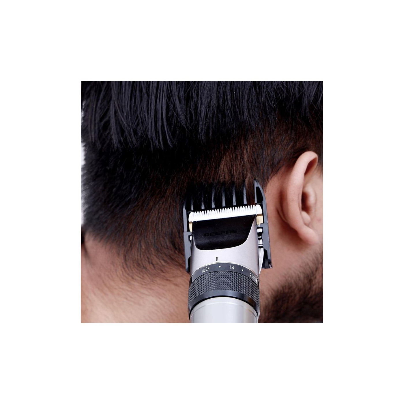 Geepas Rechargeable Professional Hair Clipper, ON/OFF Switch, Indicator Light, GTR8711