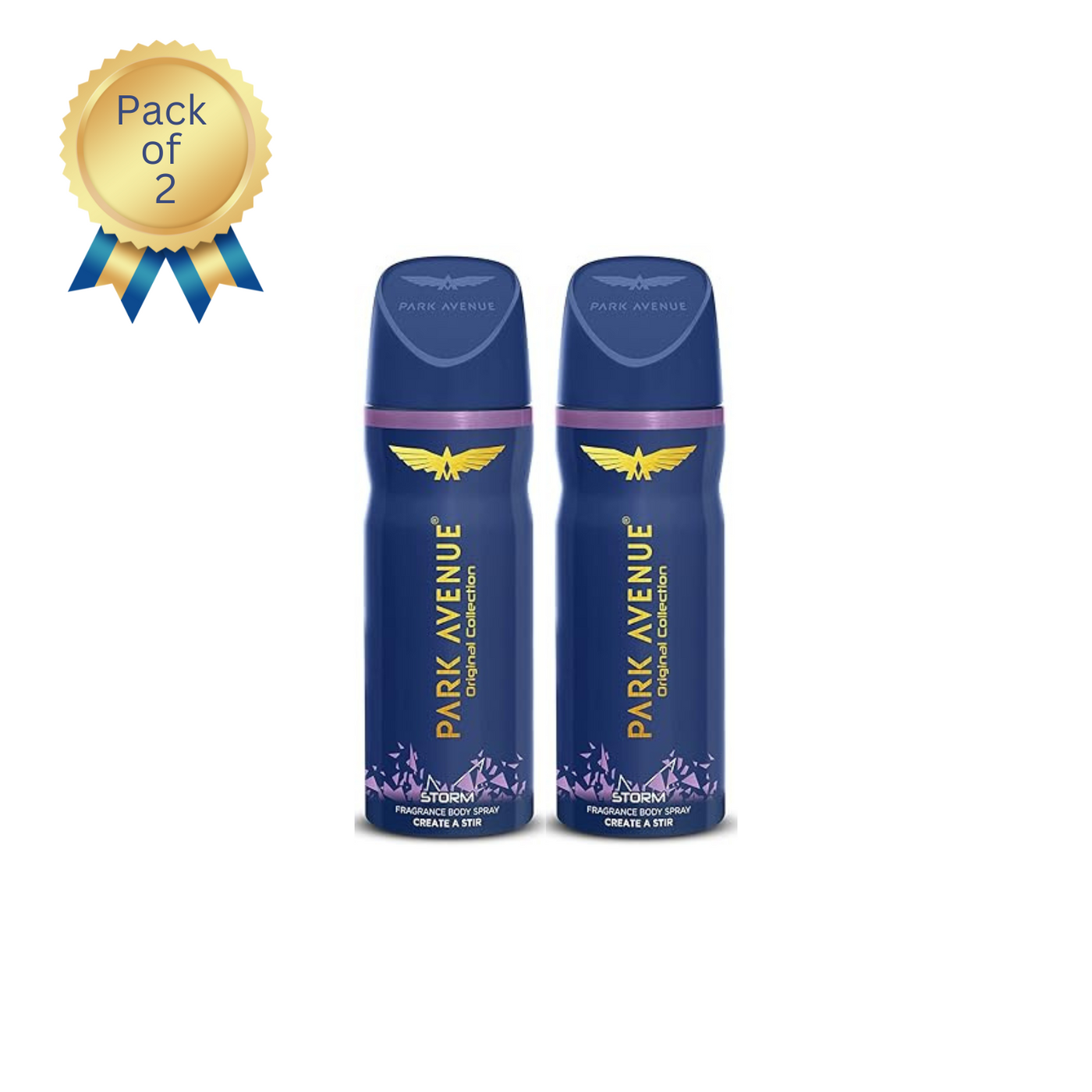 Pack of 2 - Park Avenue Classic Storm New 150ml