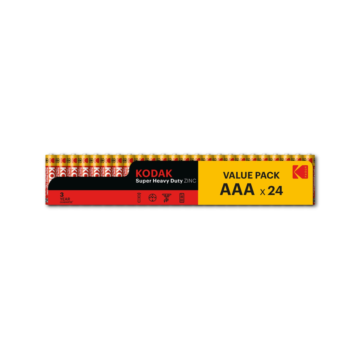 Kodak ZINC super heavy duty AAA battery (24 pack)