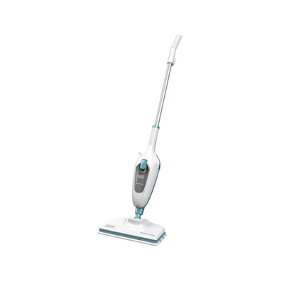 Brown Box Black+Decker 1300W Steam Mop, White/Blue - Fsm13E1-B5