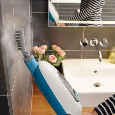 5-in-1 Steam Mop with Superheated Steam with 5 Accessories, Swivel Head, 1300 W, 380 ml