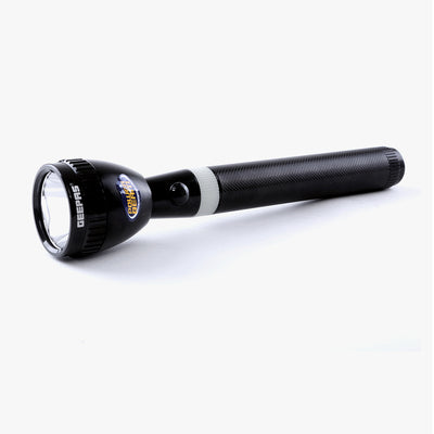 Rechargeable LED Flashlight, Portable & Lightweight, GFL3827 | 3000mAh Battery | 3hrs Working | Ideal for Indoor & Outdoor Activities | Powerful Torch for Camping Hiking & More