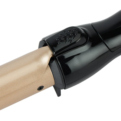 Geepas GHC86006 Instant Pro Curling Iron-60 Min Auto Shut Off -  6 Level Adjustable Temperature Levels with LED Display |Ideal for Styling Long & Medium Hairs