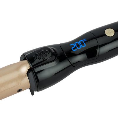 Geepas GHC86006 Instant Pro Curling Iron-60 Min Auto Shut Off -  6 Level Adjustable Temperature Levels with LED Display |Ideal for Styling Long & Medium Hairs