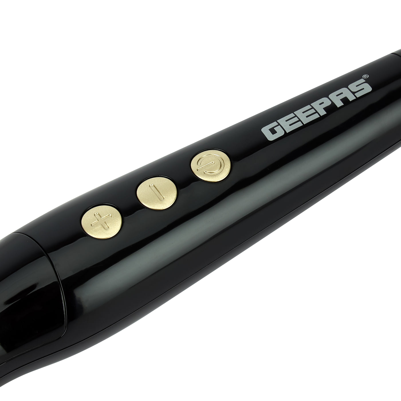 Geepas GHC86006 Instant Pro Curling Iron-60 Min Auto Shut Off -  6 Level Adjustable Temperature Levels with LED Display |Ideal for Styling Long & Medium Hairs