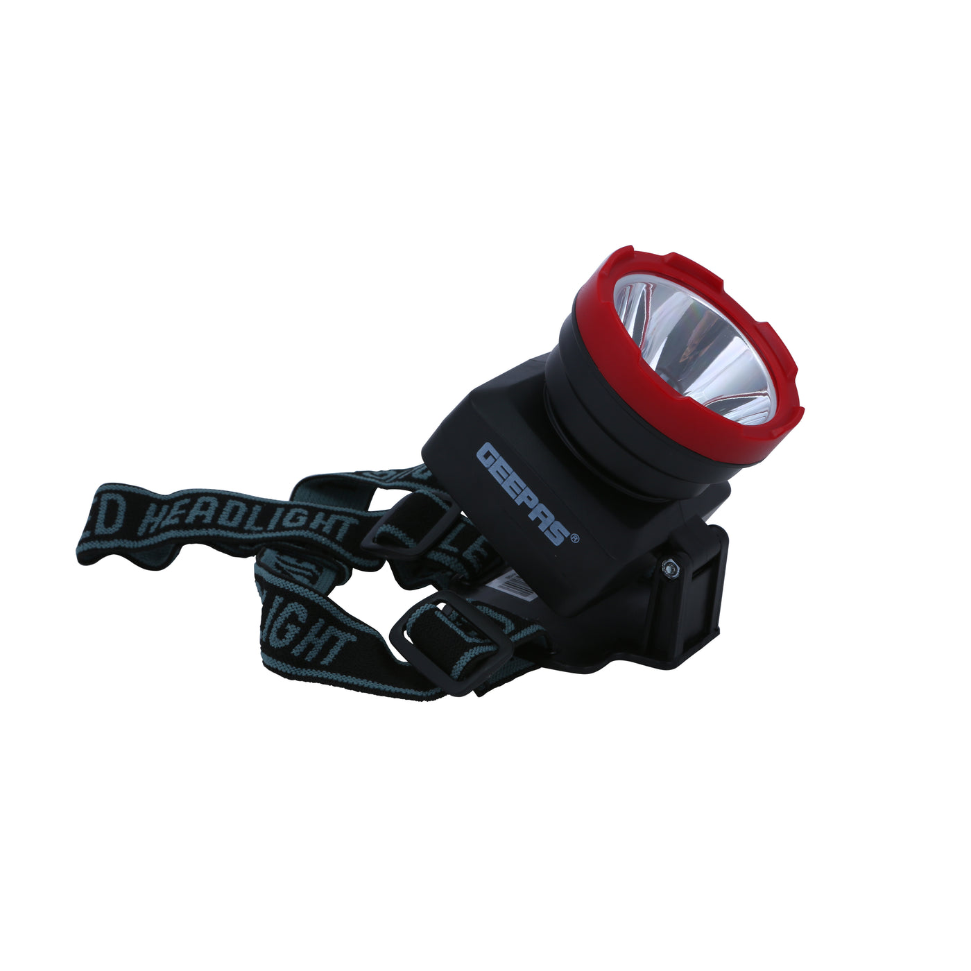 Geepas GHL5574 Rechargeable LED Head Torch - Super Bright Led 3W, Rechargeable Battery 900mAh | Perfect Construction Site, Campaigning, Hiking, Climbing