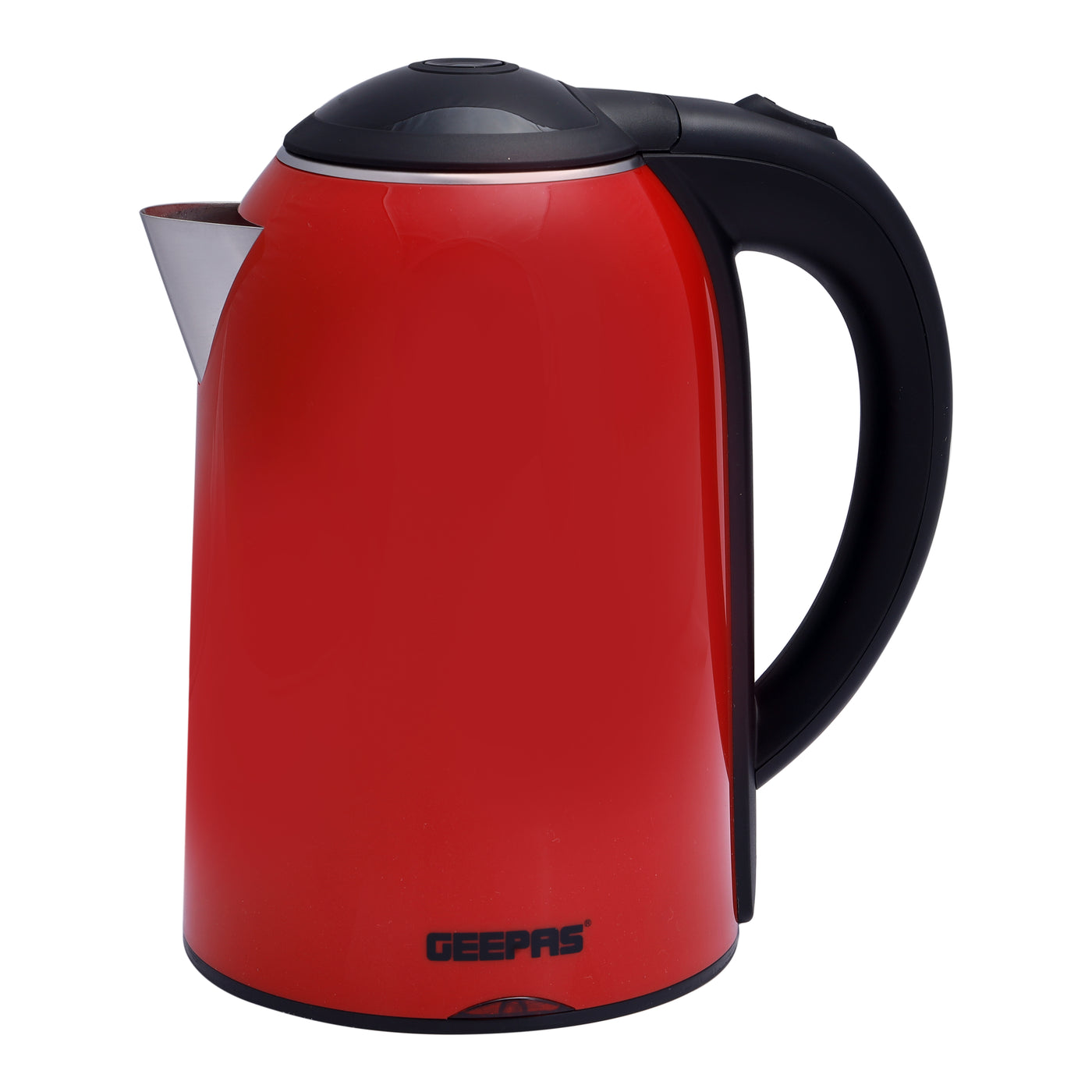 Geepas GK38013 Double Layer Electric Kettle 1.7L - Cordless Water /Tea Kettle with  Stainless Steel Double Wall, Auto Shut-Off & Boil-Dry Protection | Ideal for Coffee, Tea, Water & More | 2 Years Warranty