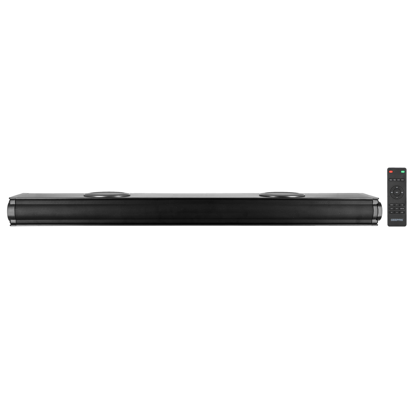 Geepas Portable Sound Bar System, LED Display & 3D DSP, GMS11152 | USB/ AUX/ Bluetooth/ HDMI | 2.2CH Speaker  with Remote Control | Connect to TV, Mobile, Laptop & More