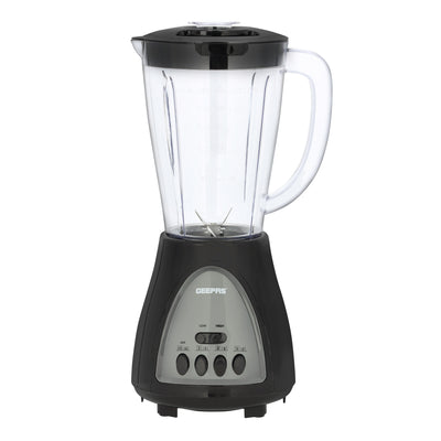 3-in-1 Blender, Powerful Motor 400W, GSB44034 | Stainless Steel Cutting Blades | Six Speed with Pulse Function | 1.5L Jar | Juice Extractor for Whole Fruits Vegetables, Ice Crusher