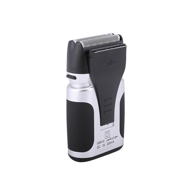 Geepas GSR110N 2-in-1 Rechargeable shaver with nose Trimmer - Mobile Shaver, Water Proof, Cordless Body Groomer with 2 Rapid Reciprocating Blades for Skin Comfort | Nose Trimmer  | 1 Year Warranty