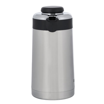 Geepas Stainless Steel Vacuum Flask, Double Walled Airpot,GVF27017 | 1.6L Capacity | Hot & Cold up to 24 Hours | Thermal Insulated Airpot | Portable & Leak Proof Design