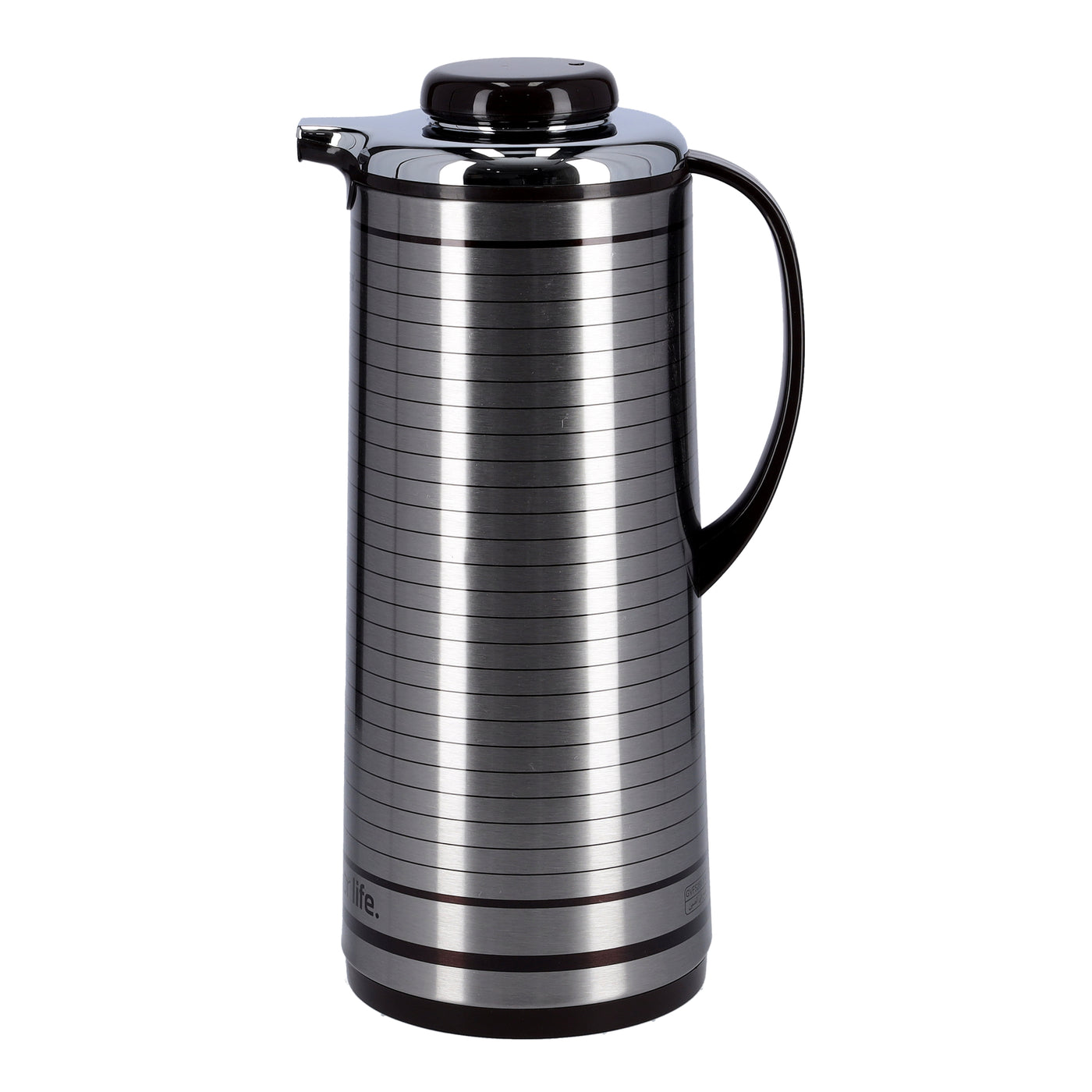 Geepas GVF5259 Vacuum Flask | Coffee Heat Insulated Thermos | 1.3L | for Keeping Hot/Cold Long Hour Heat/Cold Retention, Multi-Walled Vacuum for Coffee, Hot Water, Tea, Beverage | Ideal for Social Occasion, Commercial & Outings