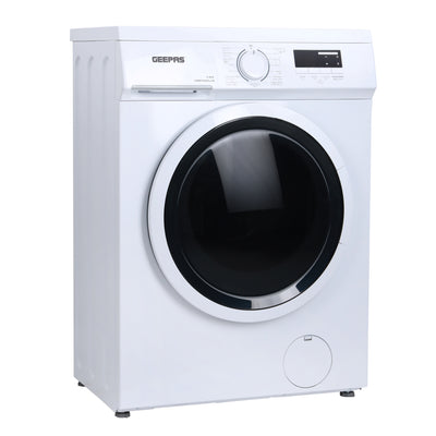 Geepas 6Kg Front Loading Washing Machine, 15programs, GWMF68005LCU | 1000 RPM | LED Display | Waterproof IPX4 | 1 Years Warranty