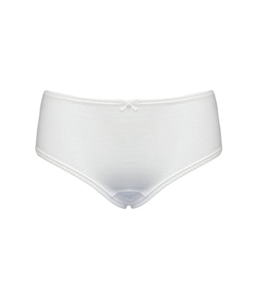 Alphabet Girls Panty  White 6 Pack (13/14yrs)