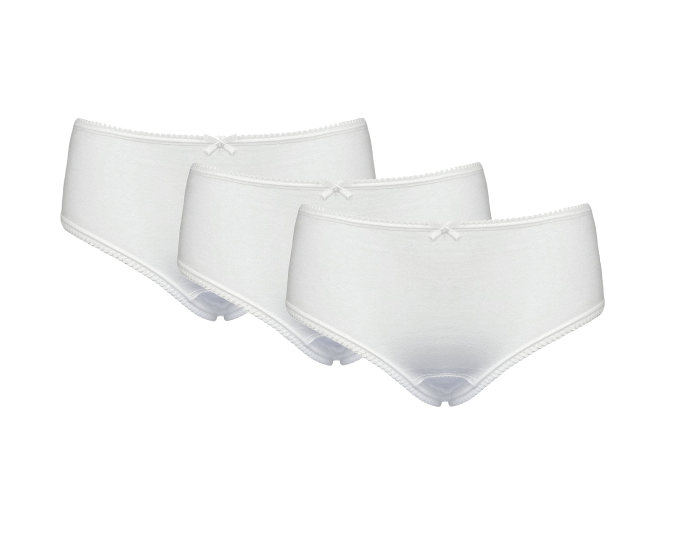 Alphabet Girls Panty  White 6 Pack (7/8yrs)