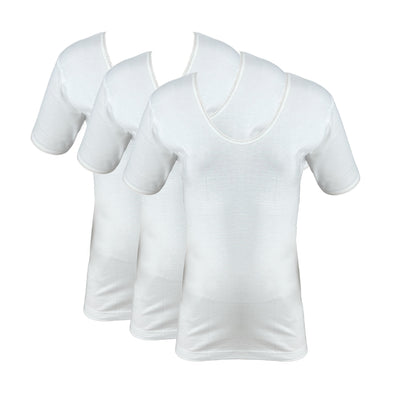 Alphabet Girls T-Shirt  White 6 Pack (13/14yrs)