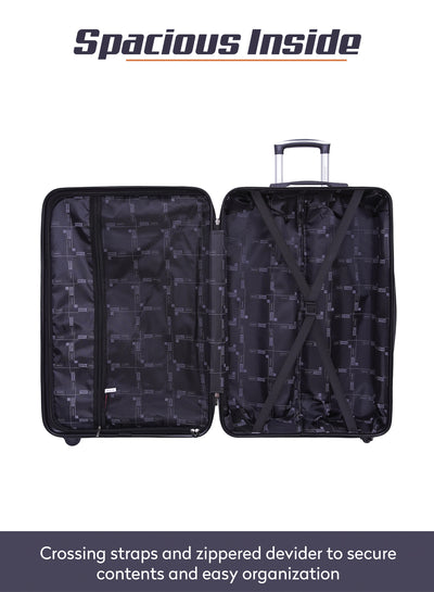 Matrix  Check In ABS Hardside Spinner Small Luggage Trolley 23 Inch