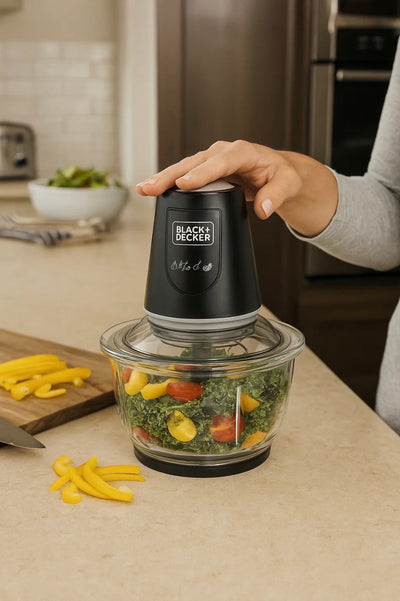 400W Multi-function Vertical Glass Chopper Mincer