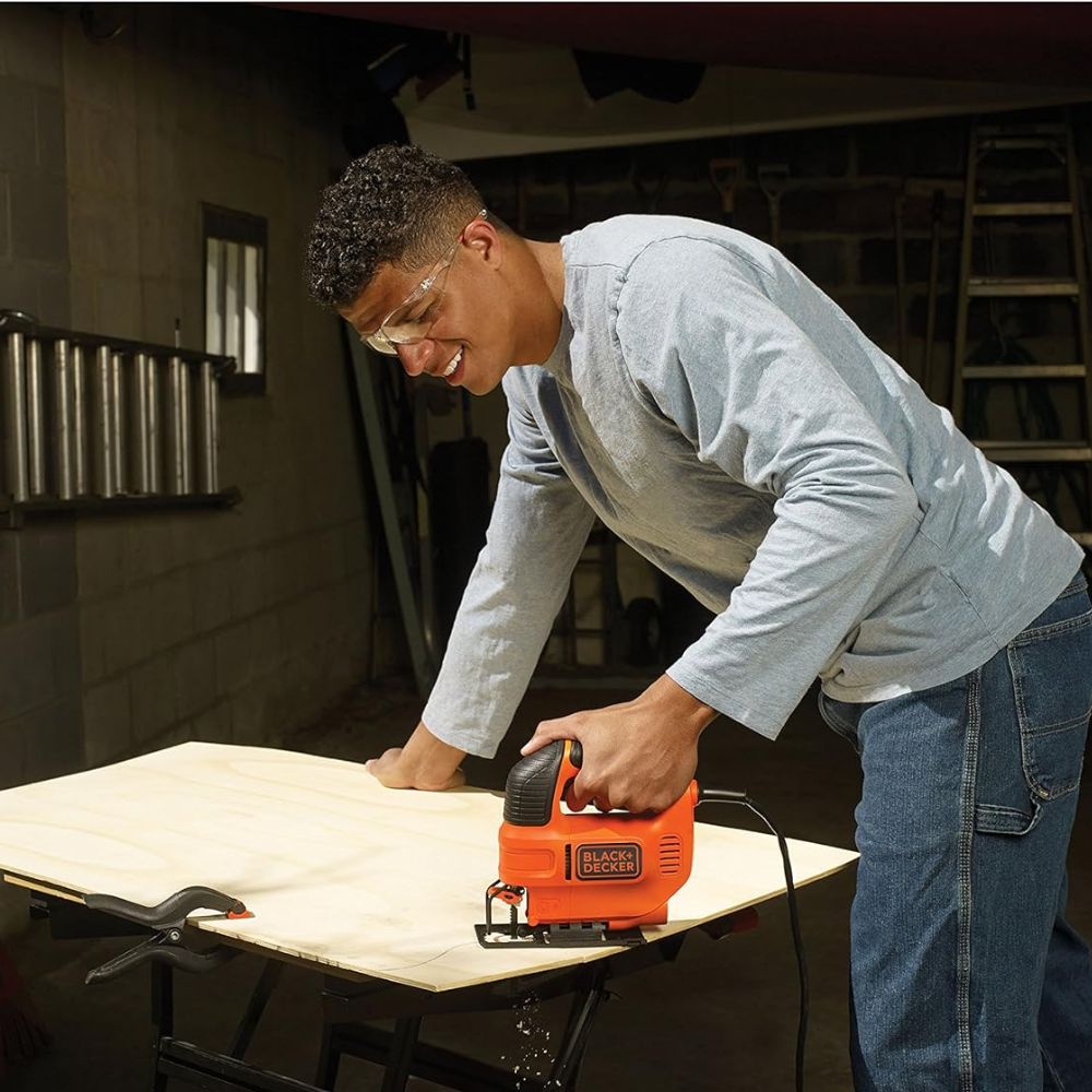 BLACK DECKER 520W Jigsaw Wood Cutting Machine The Grazie