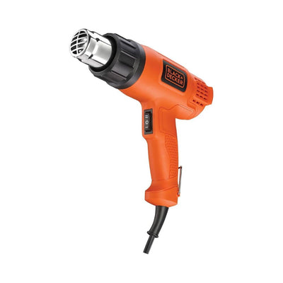 1750W Corded 2 Mode Heat Gun for Stripping Paint, Varnishes & Adhesives, Orange/Black