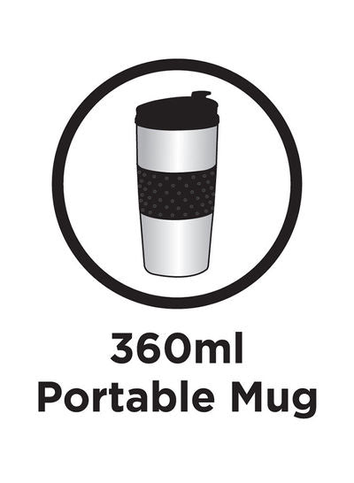 Brown Box  Coffee Machine, 650W, 360Ml Travel Mug