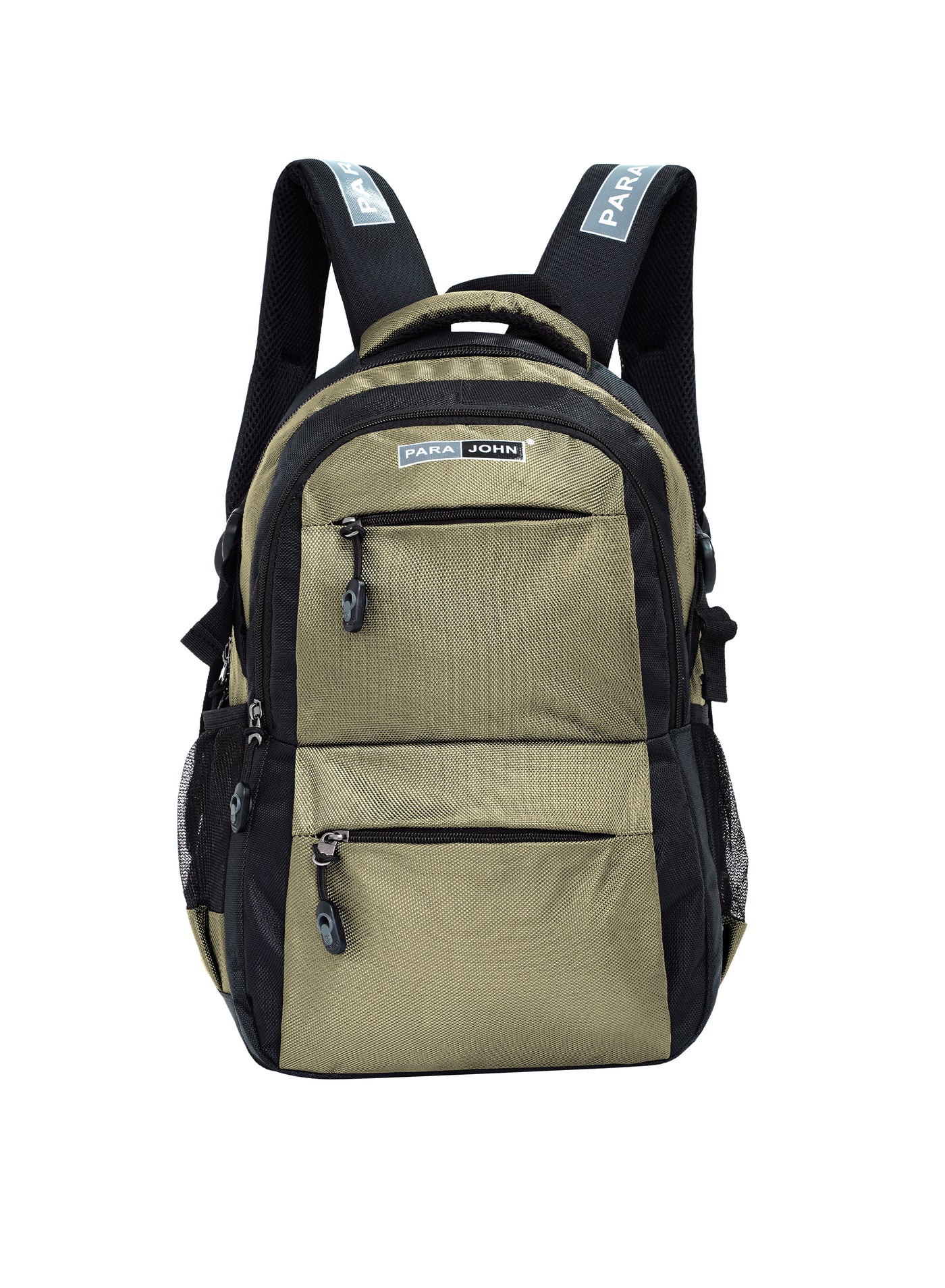 Classic Students School Backpack Gold 18 Inch