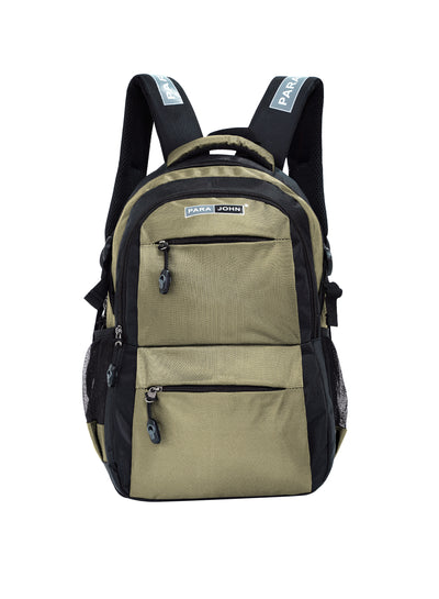 Classic Students School Backpack Gold 16 Inch