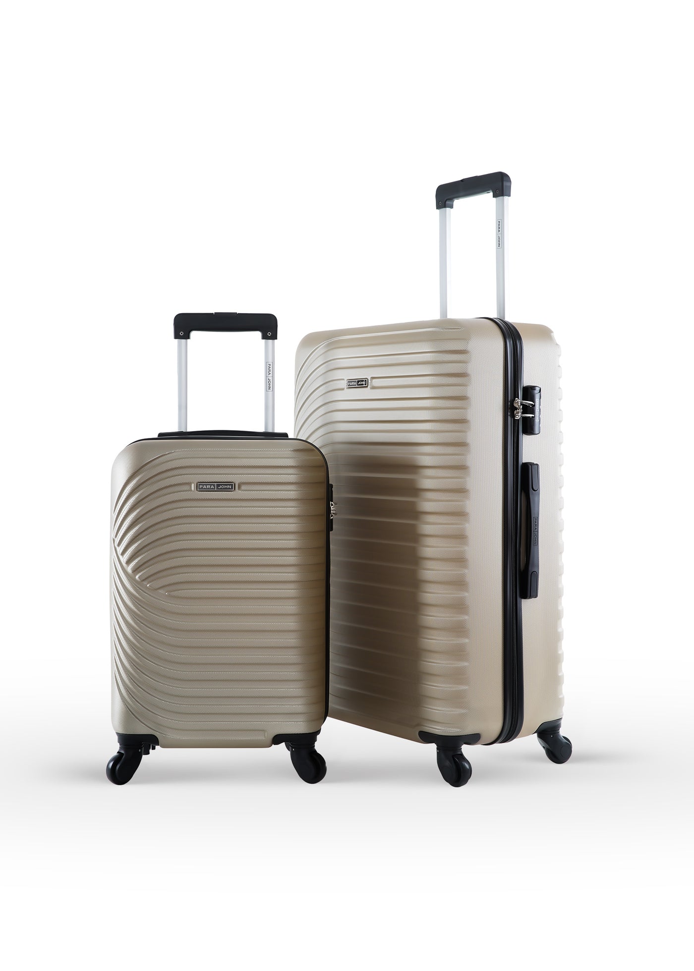 Sparkle ABS Hardside Spinner Luggage Trolley Set