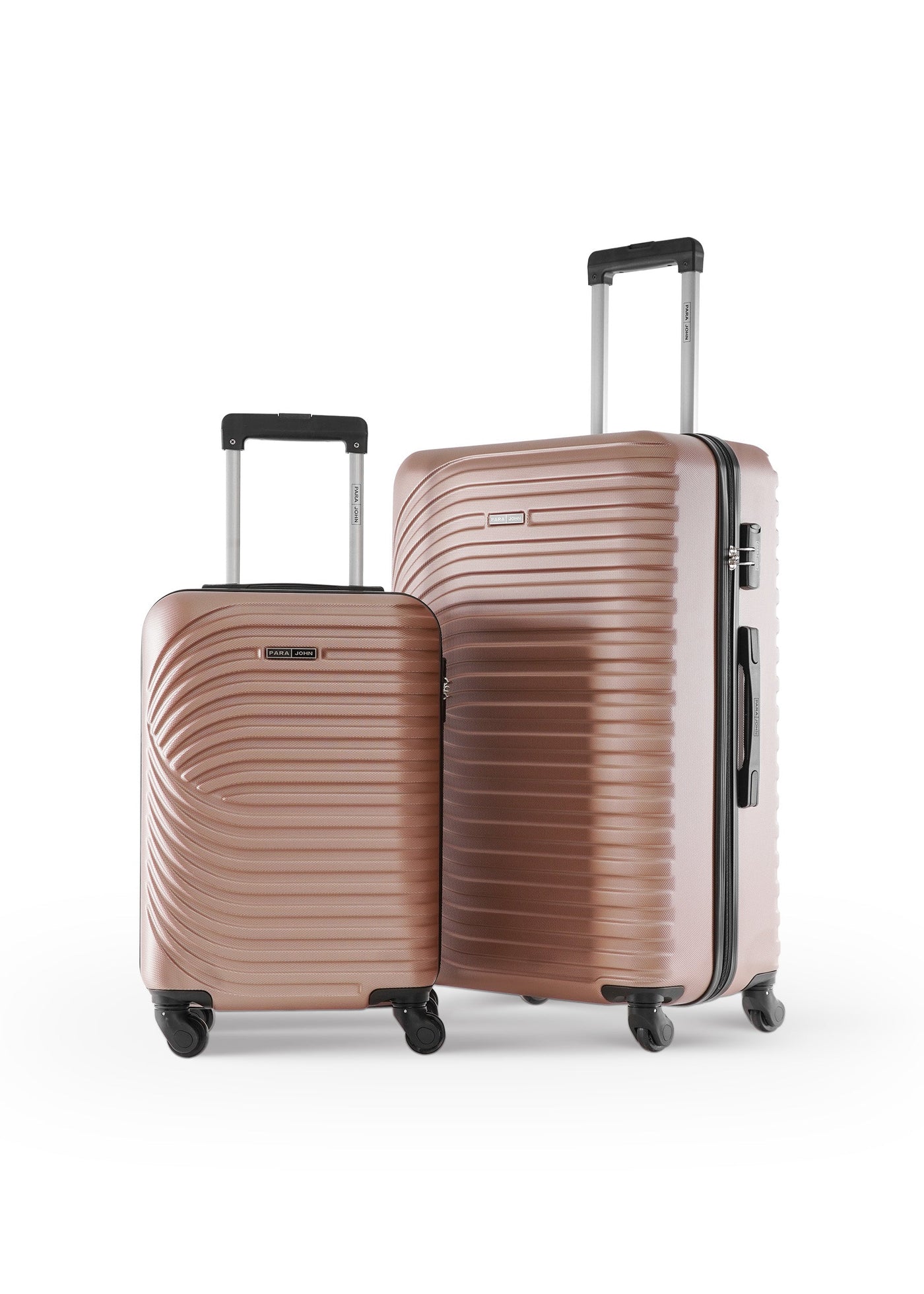 Sparkle ABS Hardside Spinner Luggage Trolley Set