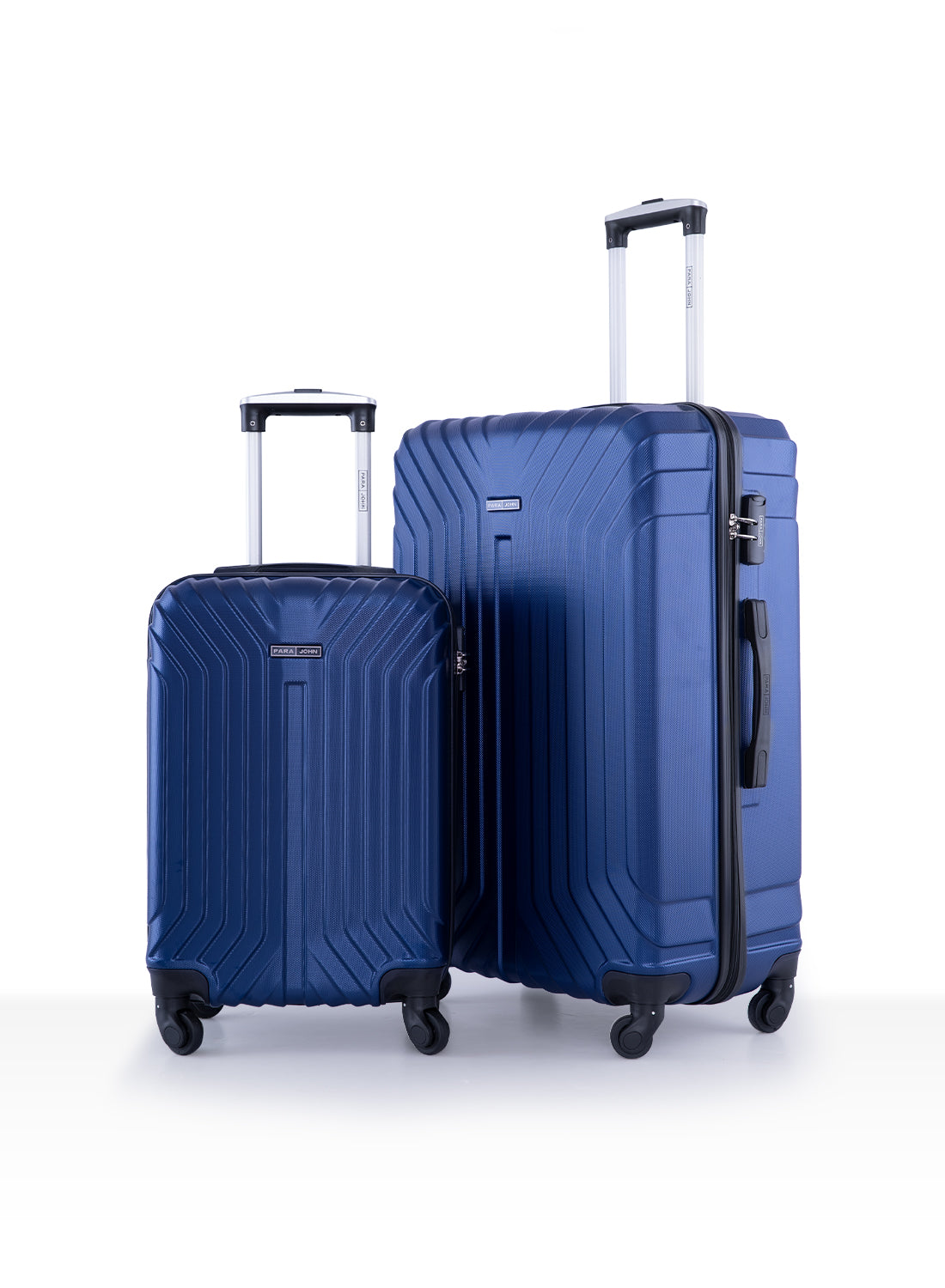 Winso 2-Piece ABS Hardside Spinner Luggage Trolley Set