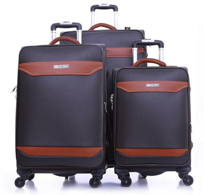 Parajohn Buffalos 3 Pcs Trolley Luggage Set