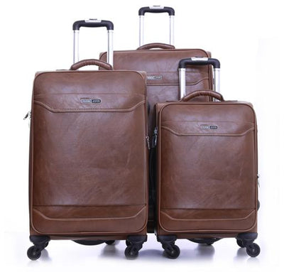 Parajohn Buffalos 3 Pcs Trolley Luggage Set