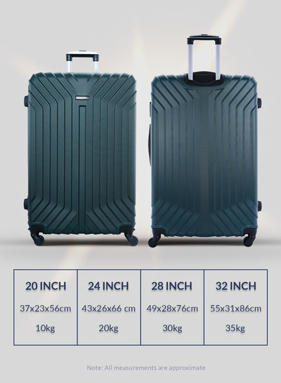 Parajohn Travel Luggage Suitcase Set of 4 - Trolley Bag, Carry On Hand Cabin Luggage Bag - Lightweight Travel Bags with 360 Durable 4 Spinner Wheels - Hard Shell Luggage Spinner - (20'', ,24'', 28'', 32'')