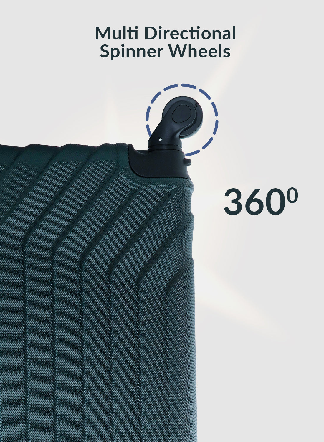 Parajohn Travel Luggage Suitcase Set of 4 - Trolley Bag, Carry On Hand Cabin Luggage Bag - Lightweight Travel Bags with 360 Durable 4 Spinner Wheels - Hard Shell Luggage Spinner - (20'', ,24'', 28'', 32'')