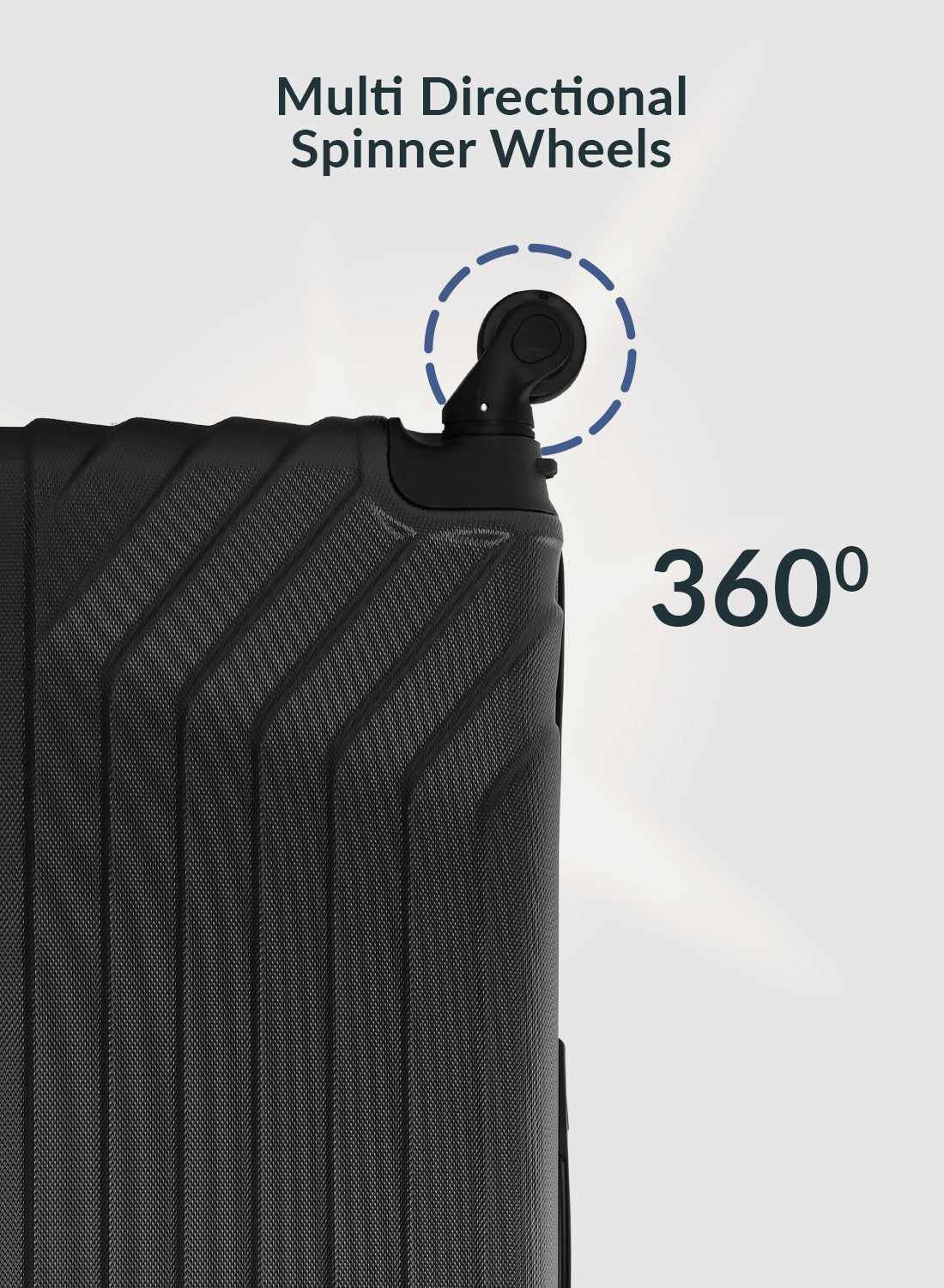 Parajohn Travel Luggage Suitcase Set of 4 - Trolley Bag, Carry On Hand Cabin Luggage Bag - Lightweight Travel Bags with 360 Durable 4 Spinner Wheels - Hard Shell Luggage Spinner - (20'', ,24'', 28'', 32'')