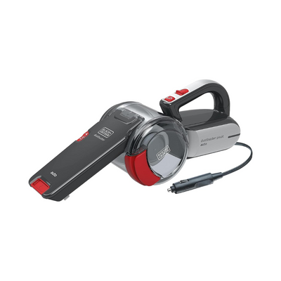 12V DC Pivot Cyclonic Auto Vac/Car Vacuum Cleaner with 3 Stage Filteration, Multicolour