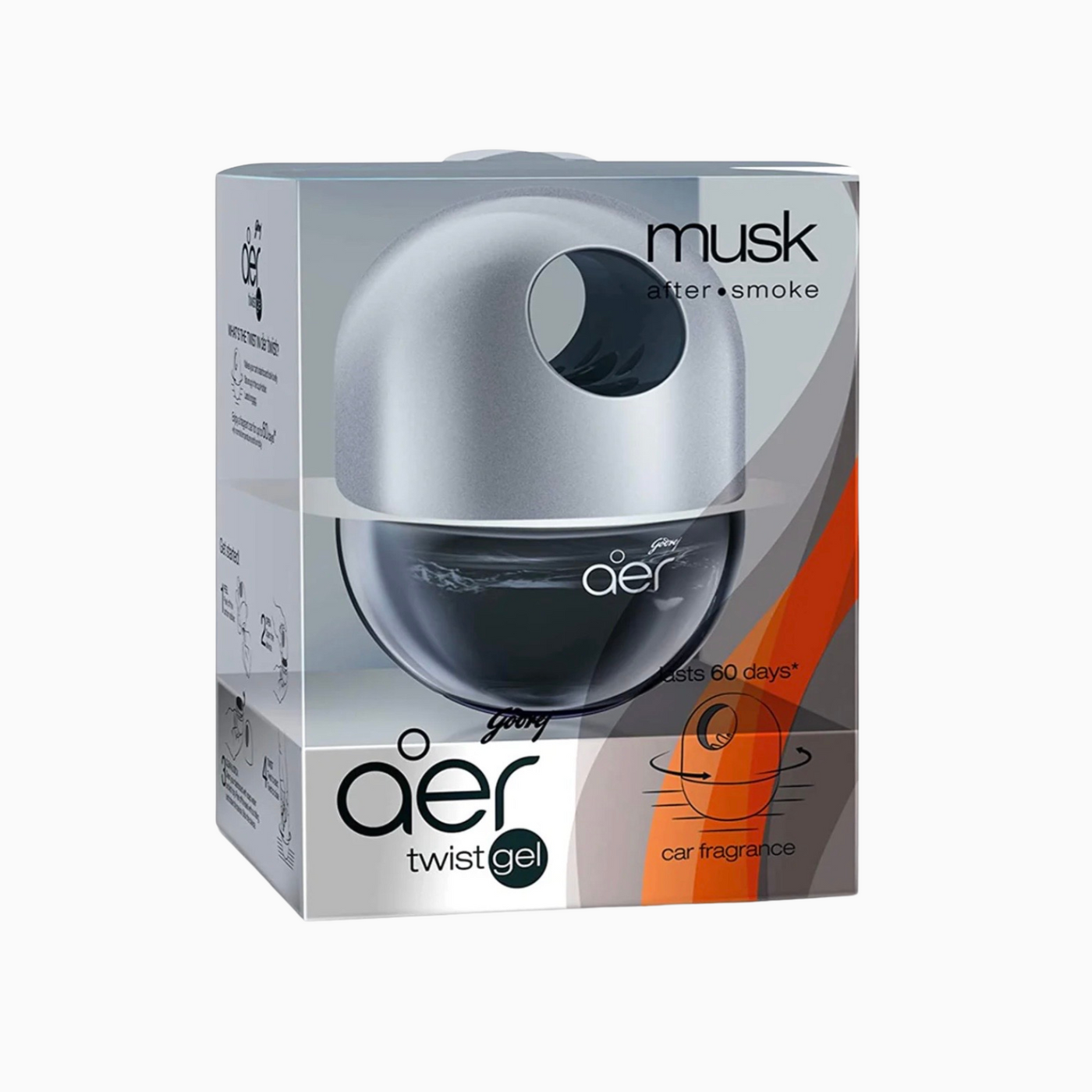 Godrej Air Freshner for Car Musk After Smoke 45 g