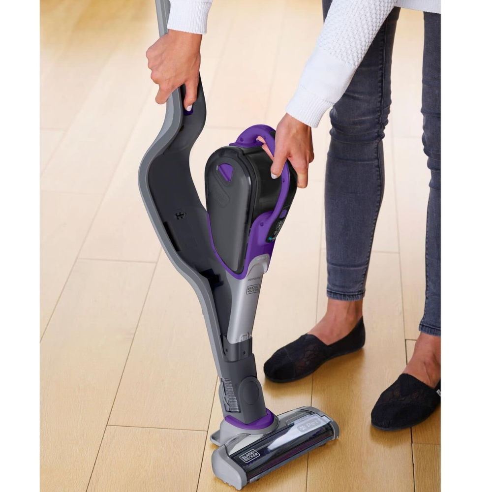 18V 36W Li-Ion 2-in-1 Cordless Smart Tech Pet Stick Vacuum for Pet Hair