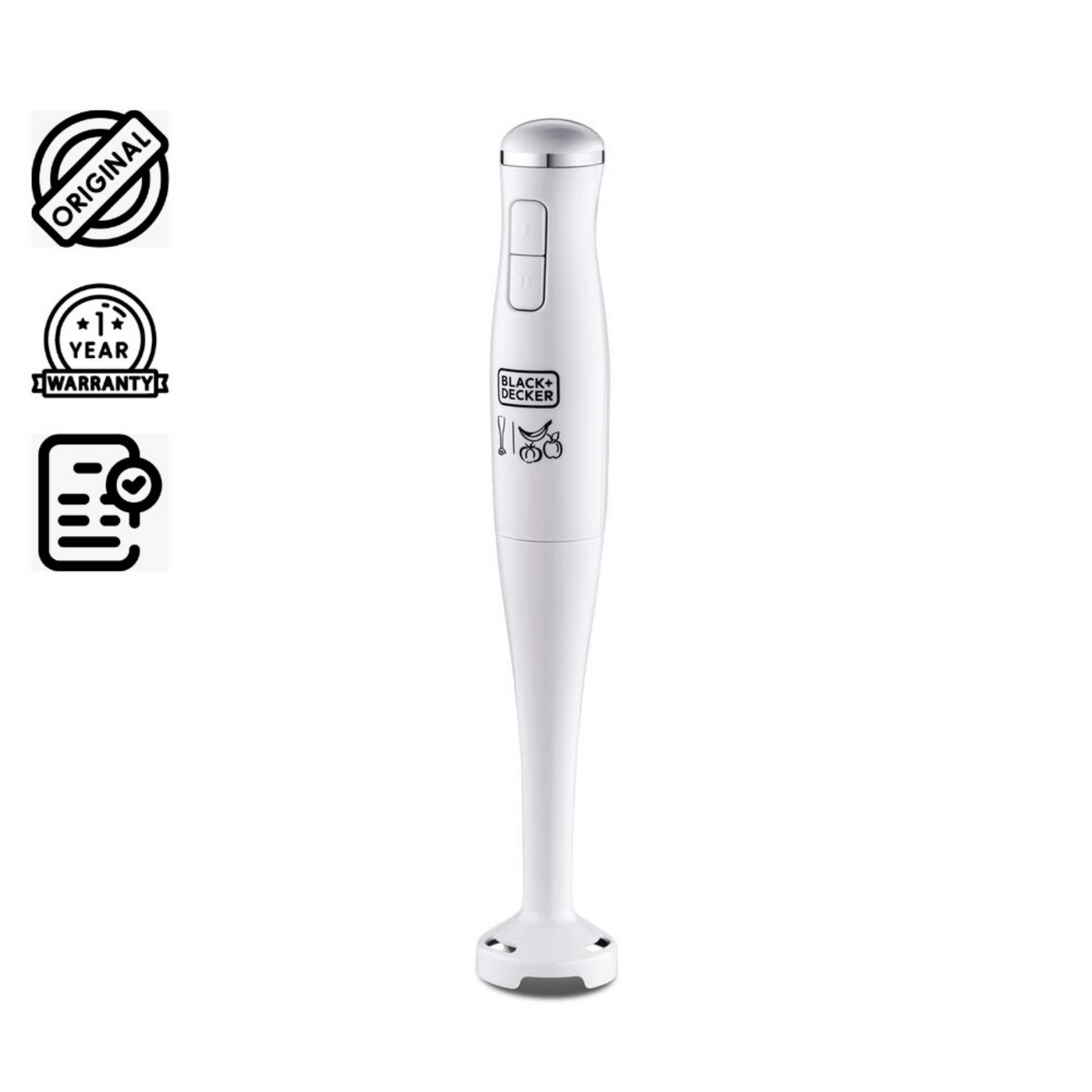 Brown Box 300W 2 Speed Stick Hand Blender with Calibrated Beaker